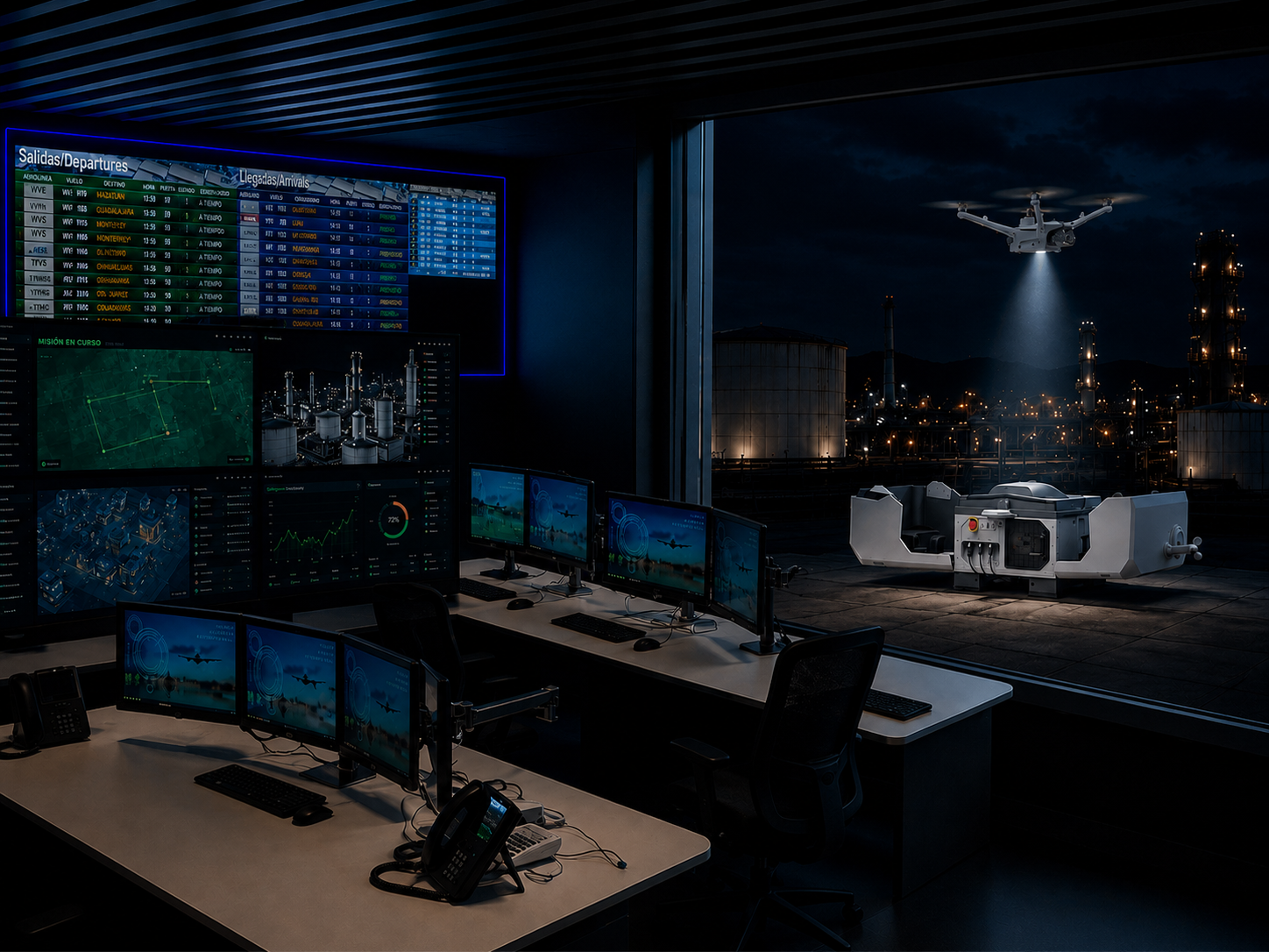 ZAIDRONES SERVICIO ADMINISTRADO PERIMETRAL 24-7 ZAIDRONES